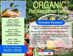 Cover photo for Organic Pest Management in Your Garden Seminar