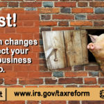 Tax reform flyer image
