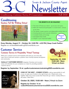 Cover photo for 3-C Swain & Jackson County Agent Newsletter