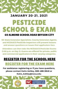Swain County Pesticide School