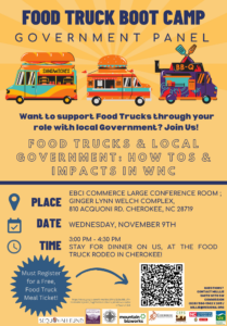 Food Truck Boot Camp, Government Panel