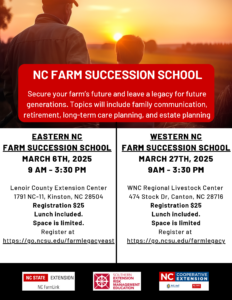 Cover photo for NC Farm Succession School Registration Is Now Open