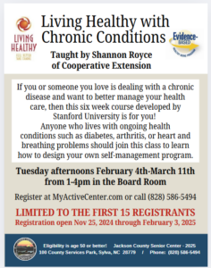 Cover photo for Living Healthy With Chronic Conditions